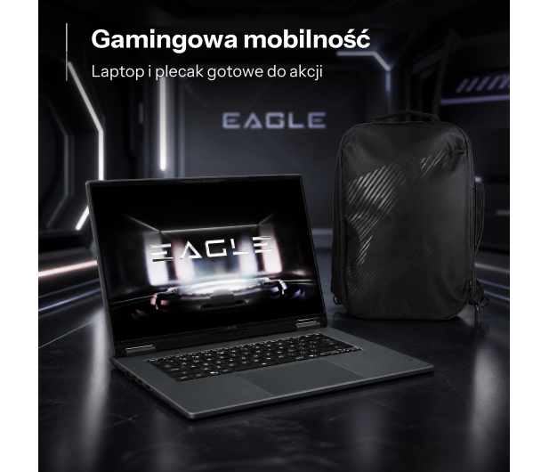 ZESTAW Gigabyte EAGLE Ryzen 5-7533HS/16GB/512/Win11 RTX3050 165Hz+AORUS BACKPACK Lite - 1572727 - zdjęcie 2
